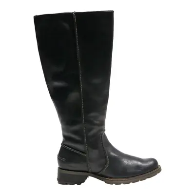 SEBAGO High Boots Black Leather Womens UK 5.5