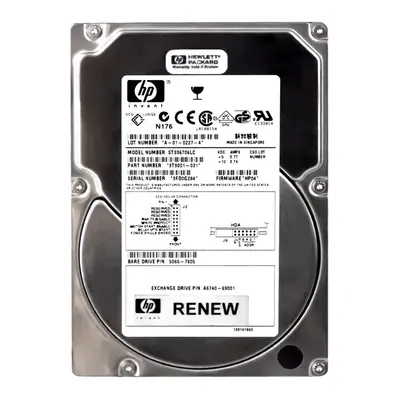 A6740-69001 HP 36.4GB Ultra-160 SCSI 10000 3.5-inch Hard Drive