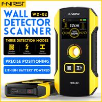 FNIRSI WD-02 Wall Detector Stud Finder New Design Positioning Hole TFT Display AC Live Cable Wires Metal Wood Stud Wall Scann...