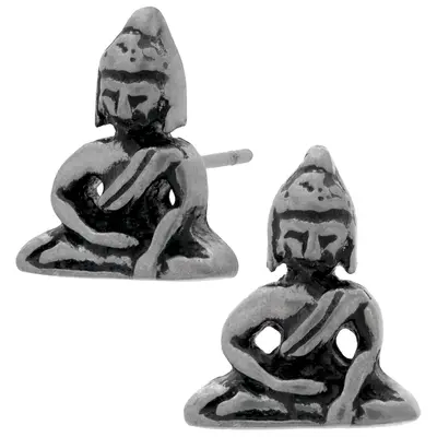 Buddha of Compassion Pewter Jewelry - Necklace