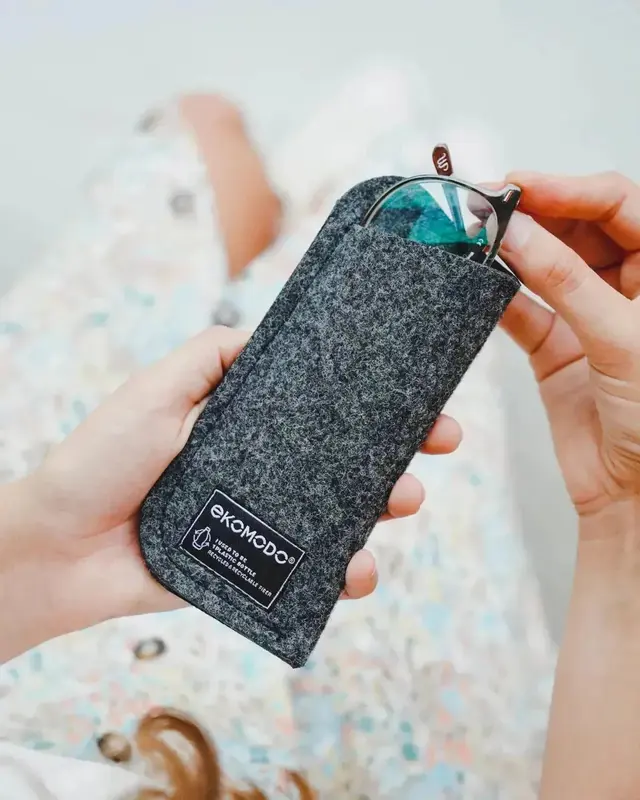 Funda de gafas BEGI | Colores: Azul marino / Navy