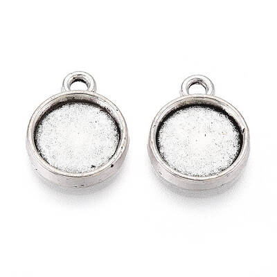 Tibetan Style Alloy Pendant Cabochon Settings