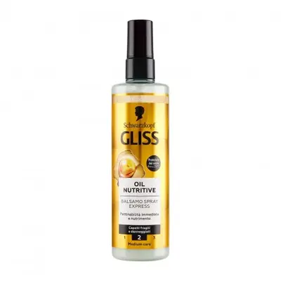 Gliss Nourishing Oil Express Spray Conditioner 200 ml