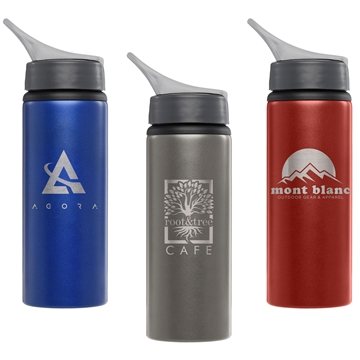 50 Custom Maui - 24 oz Aluminum Water Bottle - Laser - BPA Free & ...