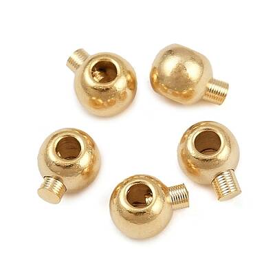 Brass Crimp Beads