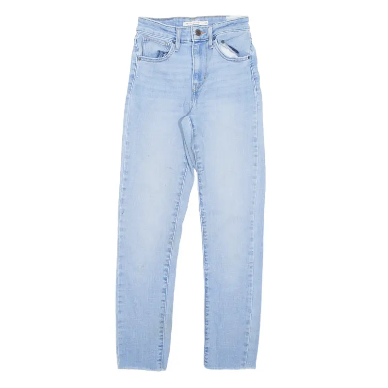LEVI'S 721 High Rise Jeans Blue Denim Slim Skinny Womens W25 L26