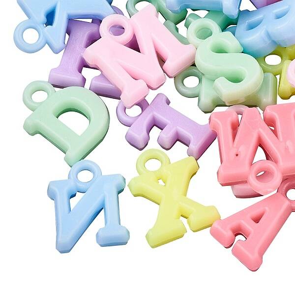Opaque Plastic Charms
