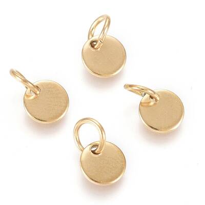 Ion Plating(IP) 304 Stainless Steel Charms