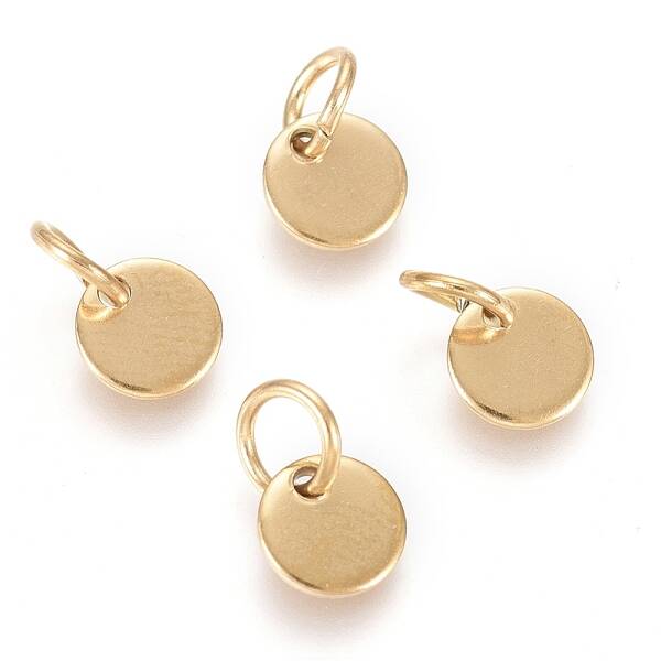 Ion Plating(IP) 304 Stainless Steel Charms