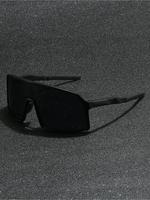 Unisex Street Trend Shield Frame Sunglasses, Trendy Casual Sunglasses for Travel Use, Fashion Accessories for Outdoor Activit...