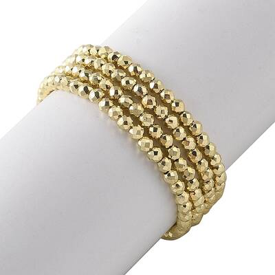 Electroplate Beads Strands