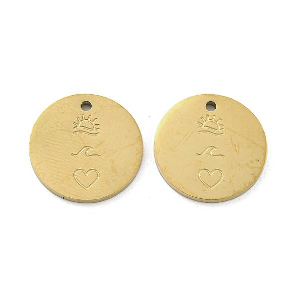 Ion Plating(IP) 316L Stainless Steel Pendants