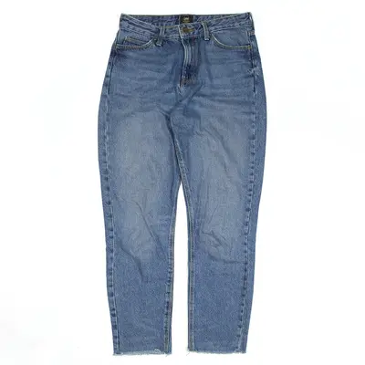 LEE Jeans Blue Denim Regular Mom Womens W27 L27
