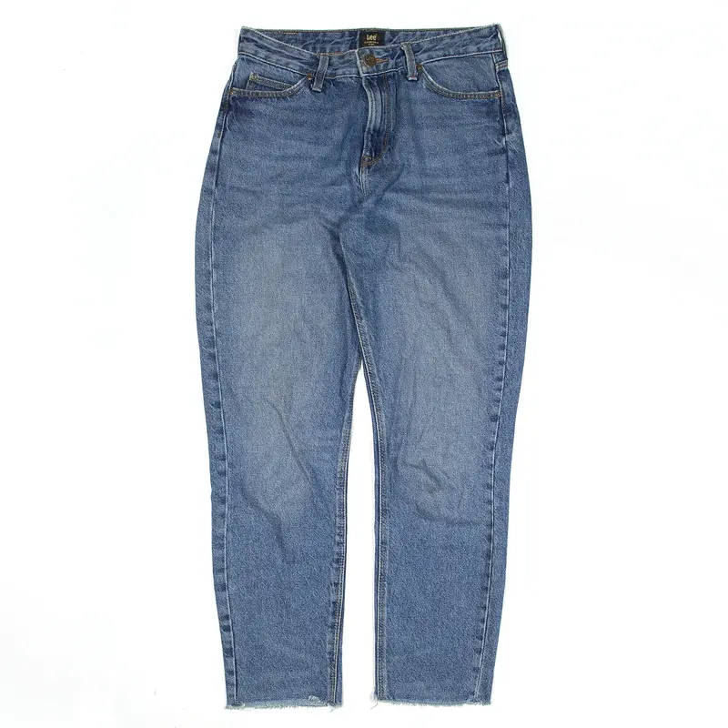 LEE Jeans Blue Denim Regular Mom Womens W27 L27