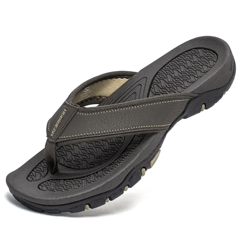 HOBIBEAR Mens Sport Flip Flops Comfort Casual Thong sandals Outdoor  sandals slippers #outdoorfun #TikTokShopSummerTurnup #fa...
