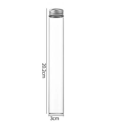 Clear Glass Bottles Bead Containers