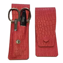 Dukas PL892 Pink 3-Piece Travel Manicure Set