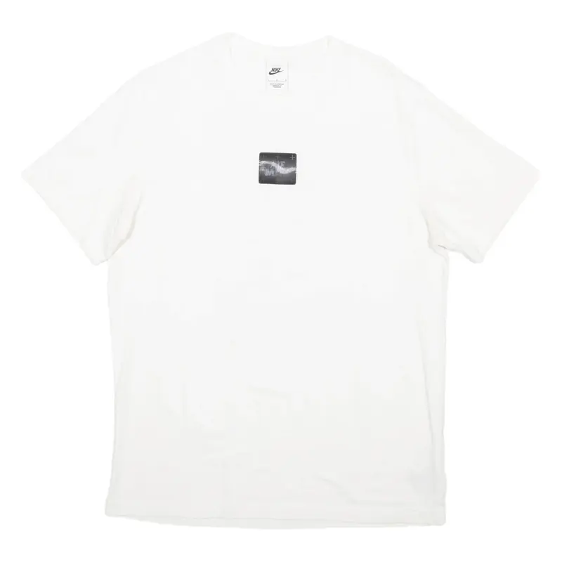NIKE AIR MAX Mens T-Shirt White L