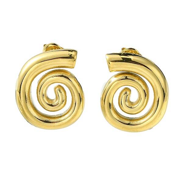 Ion Plating(IP) 304 Stainless Steel Stud Earrings