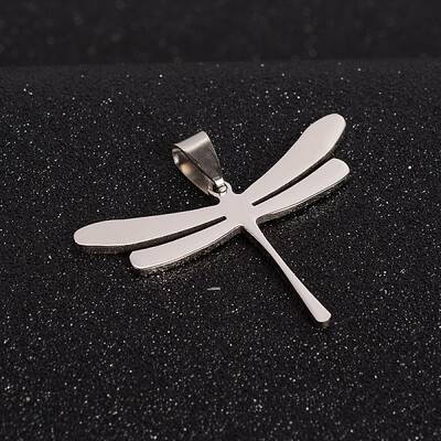 Tarnish Resistant Boy Jewelry Original Color 201 Stainless Steel Dragonfly Pendants