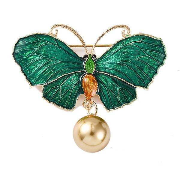KC Gold Plated Alloy Brooches