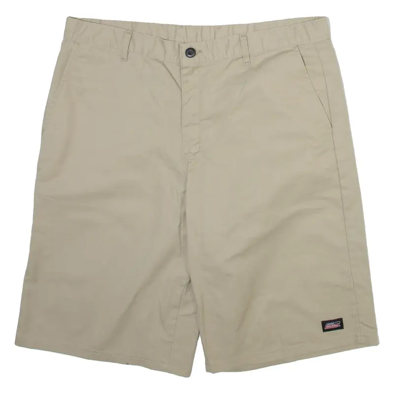 DICKIES Mens Workwear Shorts Beige Relaxed XL W38