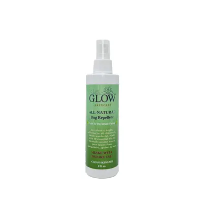 All-Natural Bug Repellent - That TRULY works + Smells Amazing | Spray Sizes: 8 oz | 2 oz Travel/Pocket size: Size