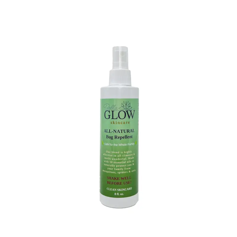 All-Natural Bug Repellent - That TRULY works + Smells Amazing | Spray Sizes: 8 oz | 2 oz Travel/Pocket size: Size