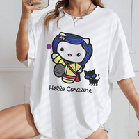 Hello Coraline T-Shirt, Couple Sweatshirt, Hello Valentine's Day Hoodie
