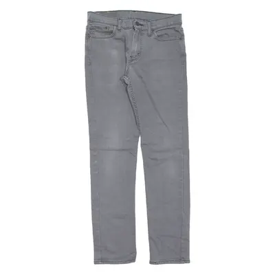 LEVI'S 511 Jeans Womens Grey Slim Straight W30 L32