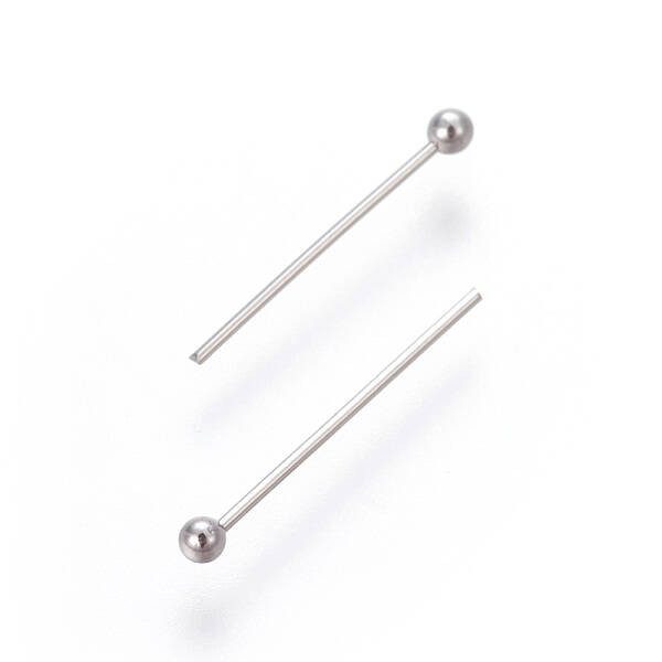 Tarnish Resistant 304 Stainless Steel Ball Head Pins