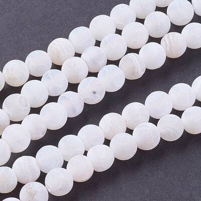 Natural Weathered Agate Beads Strands
