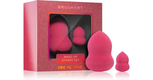 BrushArt Mini me make-up set - Pink foundation sponge