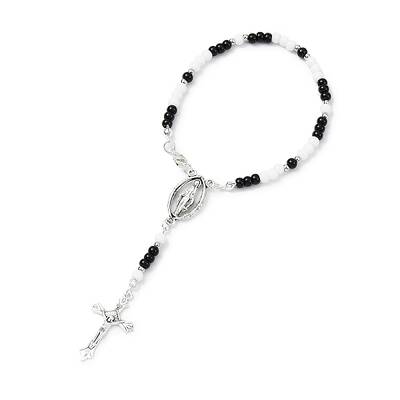 Alloy Cross Charm Bracelet