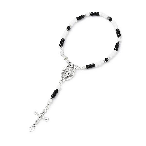Alloy Cross Charm Bracelet
