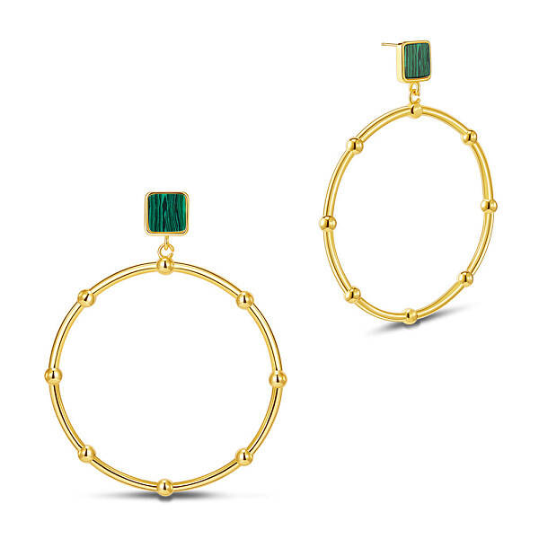 Brass Stud Earrings