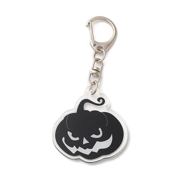 Halloween Acrylic Pendant Keychain