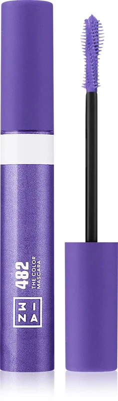 Mascara 3INA The Color color 482 - Purple 14 ml
