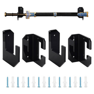 Acrylic Wall Mounted Sword Display Stands
