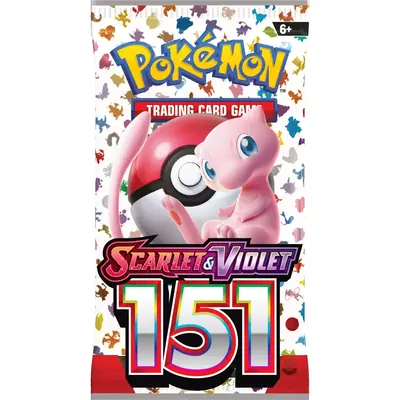 Pokemon 151 Booster Pack x1 (Pokémon TCG: Scarlet & Violet)
