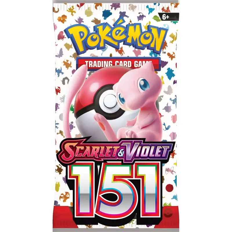 Pokemon 151 Booster Pack x1 (Pokémon TCG: Scarlet & Violet)