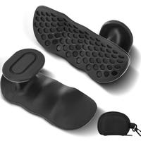 2PACK Weight Lifting Gloves for Men Women: Silicone Gym Weightlifting Anti-Slip Workout Grips for Gym Training and Exercise, ...