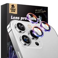 MAGIC JOHN iPhone Ultra Lens Protector 99 Percent Clarity Scratch Resistant Easy Install