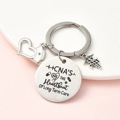 304 Stainless Steel & Alloy Keychain