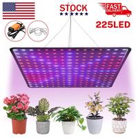 1000W 225 LED Grow Light Full Spectrum LED Plant Light for Indoor Plants, Height Adjustable Growing Lamp with Auto On/Off Tim...