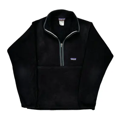 Synchilla Patagonia Fleece - Small Black Polyester