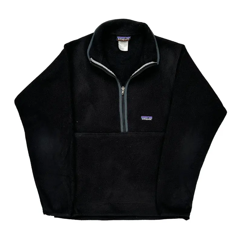 Synchilla Patagonia Fleece - Small Black Polyester