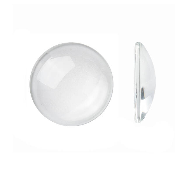 Transparent Glass Cabochons