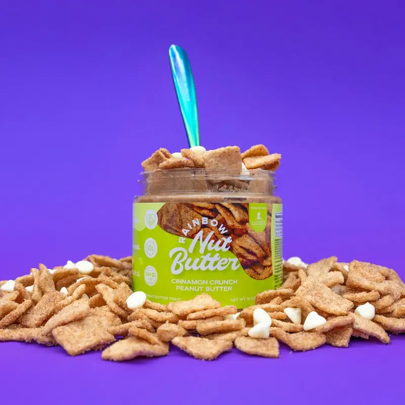 Cinnamon Crunch Peanut Butter Treat White Chocolate Flavor Sweet  THIS ITEM WILL ARRIVE MELTED! ALL OF THE CHOCOLATE WILL MEL...