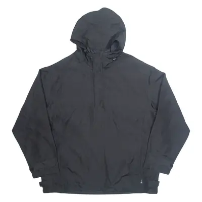 CALVIN KLEIN Mens Pullover Jacket Black Hooded L